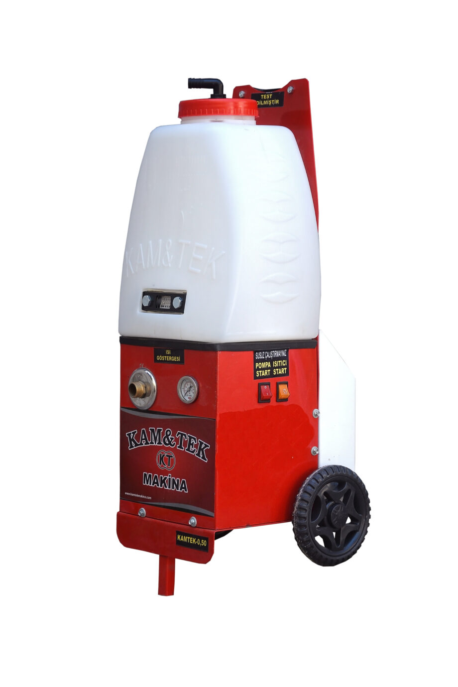 KPT- 0.50 HP Isıtıcılı kombi ve Petek Temizleme Makinası