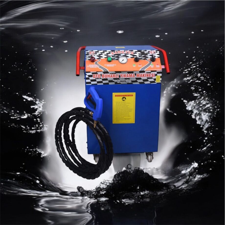 CMK-01 10 Bar Oto Buharlı Yıkama Makinası