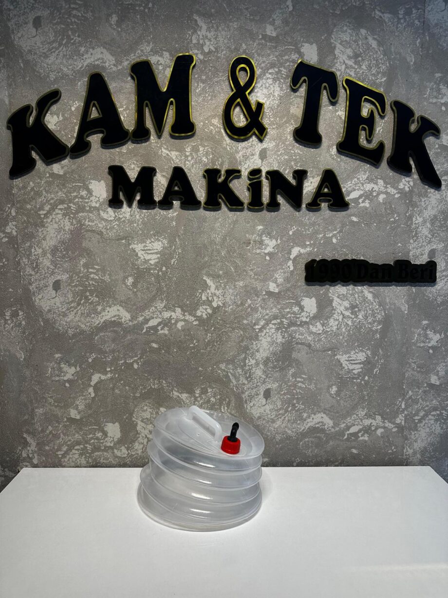 Kamtek Makina GOLD-AİR Körüklü Pis Su Atık Bidonu